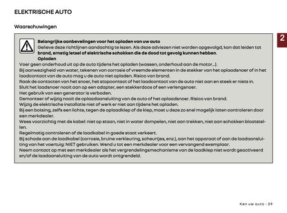 2026 Renault Kangoo E-Tech Electric Owner's Manual | Dutch