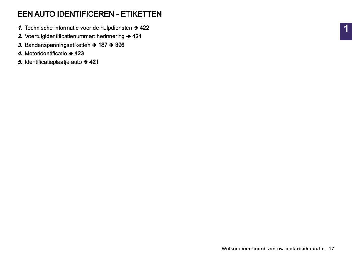 2023-2024 Renault Megane E-Tech Electric Owner's Manual | Dutch