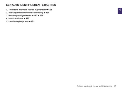 2023-2024 Renault Megane E-Tech Electric Owner's Manual | Dutch