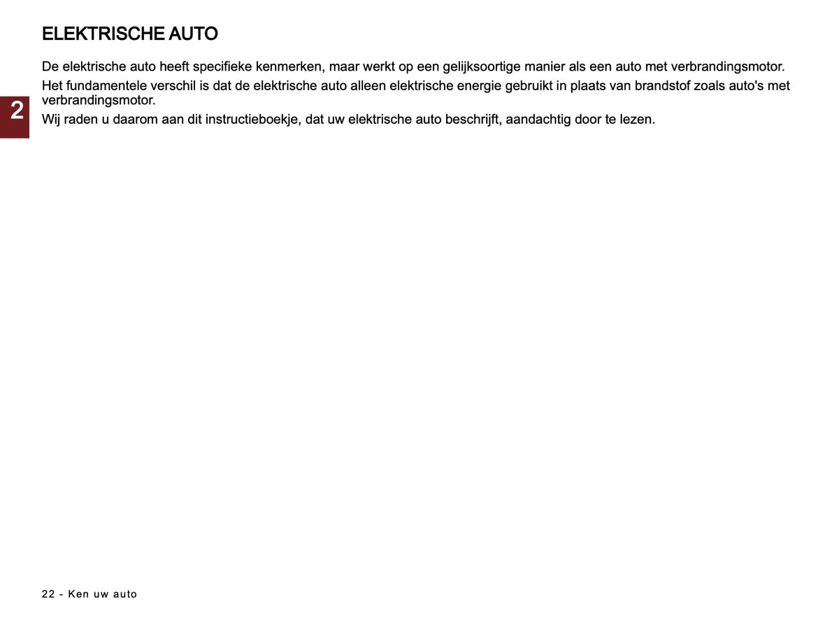 2023-2024 Renault Megane E-Tech Electric Owner's Manual | Dutch