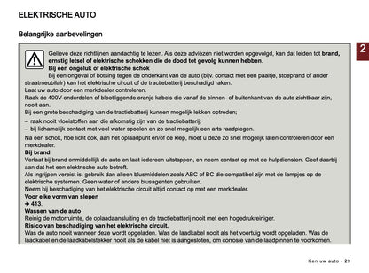 2023-2024 Renault Megane E-Tech Electric Owner's Manual | Dutch