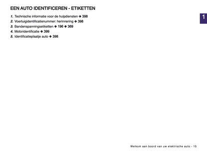 2024-2025 Renault Megane E-Tech Owner's Manual | Dutch