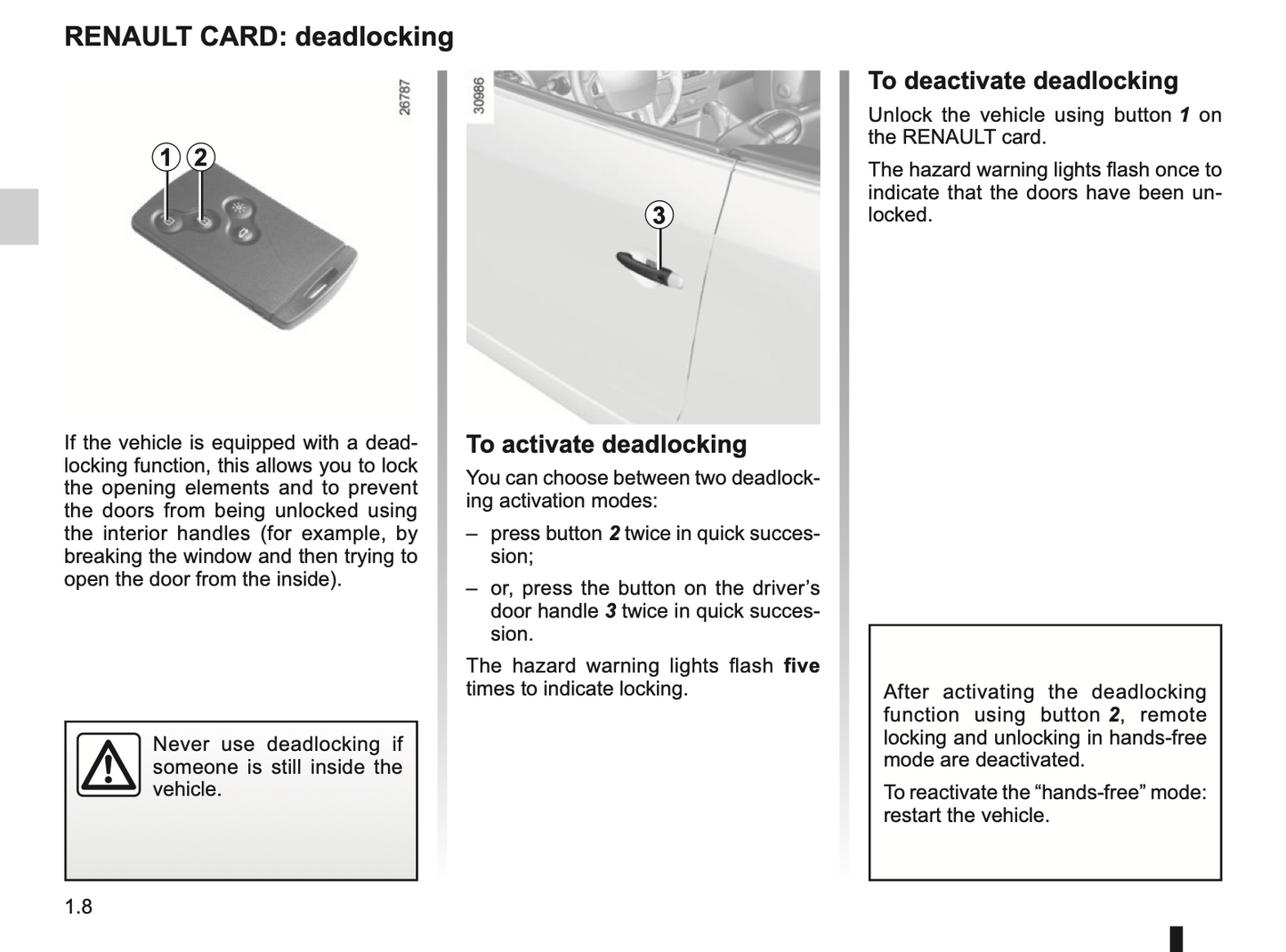 2015-2016 Renault Mégane Coupe Cabriolet Owner's Manual | English