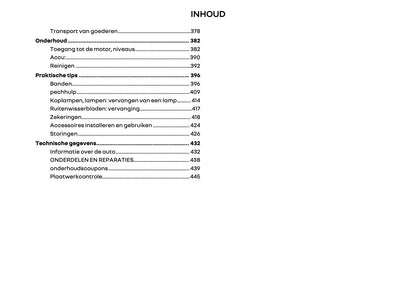 2026 Renault Rafale Owner's Manual | Dutch