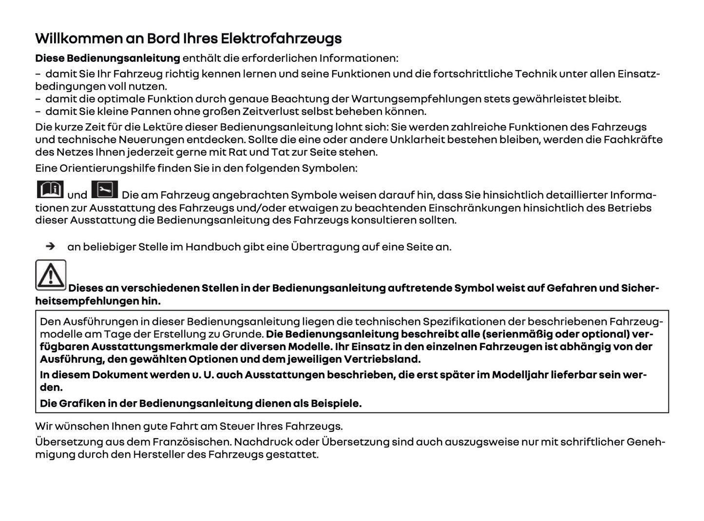 2025-2026 Renault Scenic E-Tech Electric Owner's Manual | German