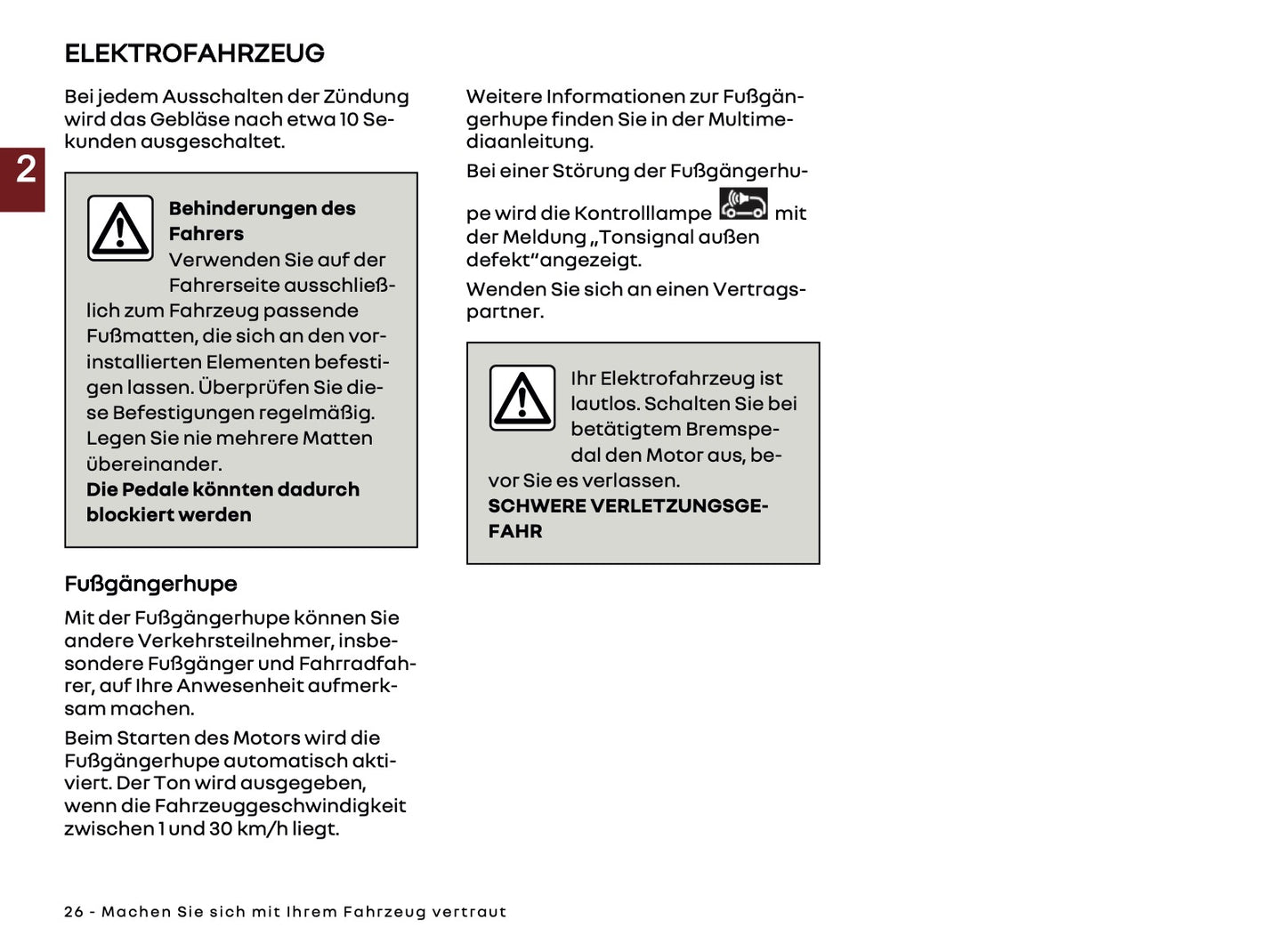 2025-2026 Renault Scenic E-Tech Electric Owner's Manual | German