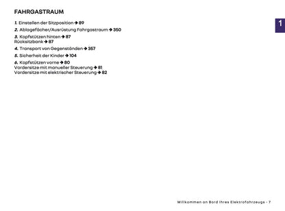 2025-2026 Renault Scenic E-Tech Electric Owner's Manual | German