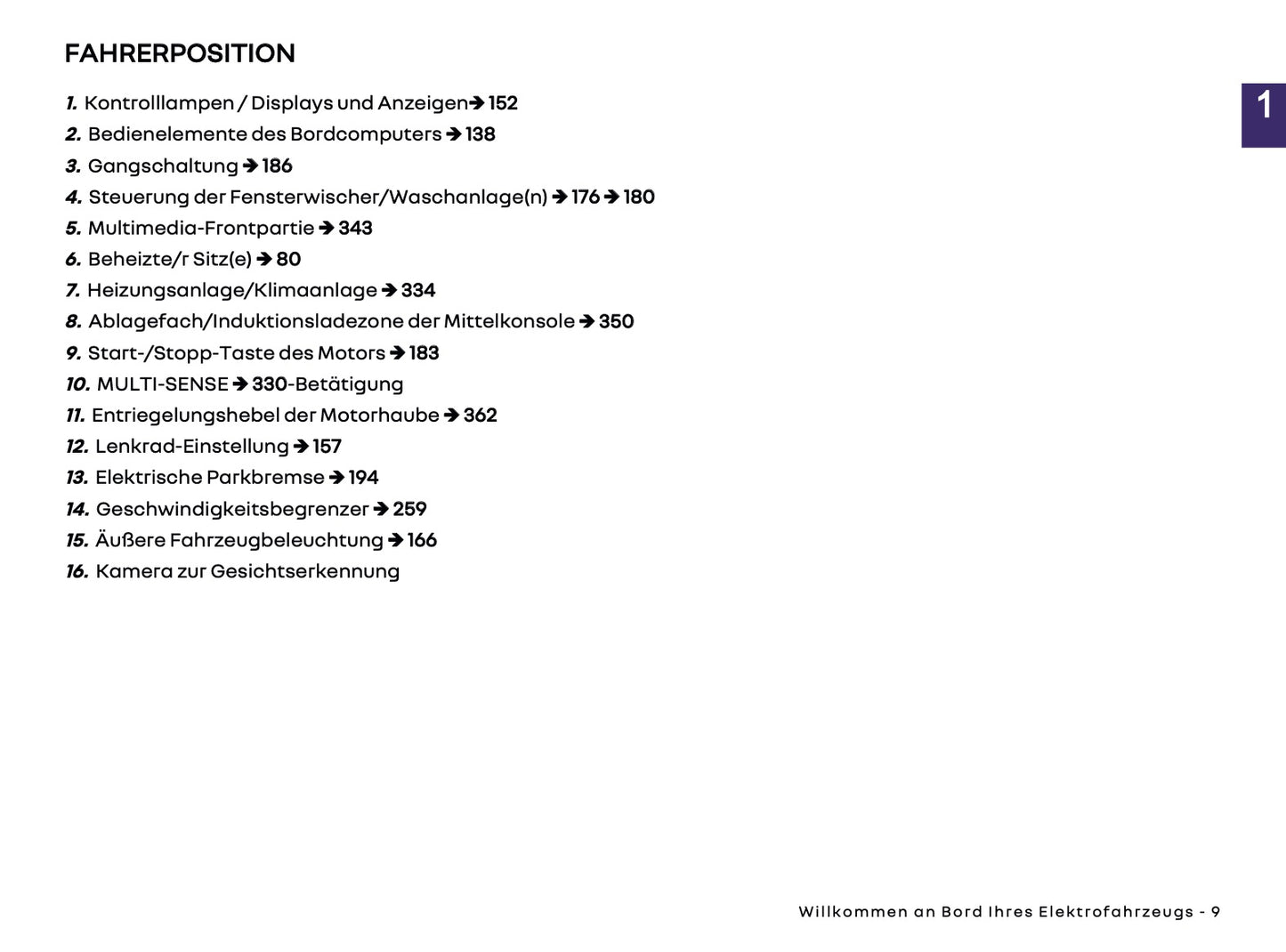 2025-2026 Renault Scenic E-Tech Electric Owner's Manual | German
