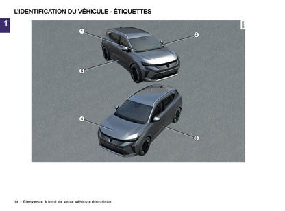 2024-2025 Renault Scenic E-Tech Manuel du propriétaire | Français