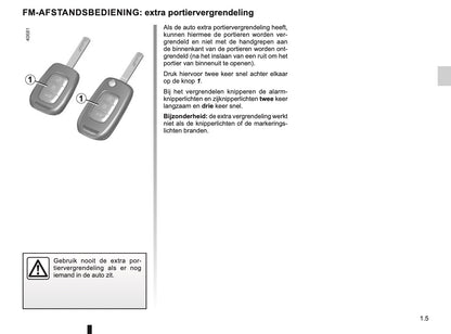 2019-2020 Renault Scenic/Grand Scenic Owner's Manual | Dutch