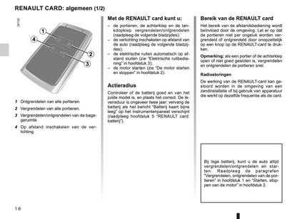 2019-2020 Renault Scenic/Grand Scenic Owner's Manual | Dutch