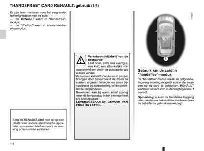 2019-2020 Renault Scenic/Grand Scenic Owner's Manual | Dutch