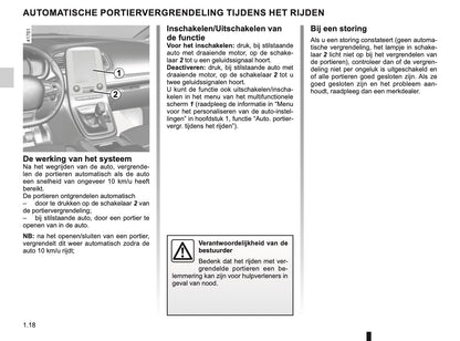 2019-2020 Renault Scenic/Grand Scenic Owner's Manual | Dutch