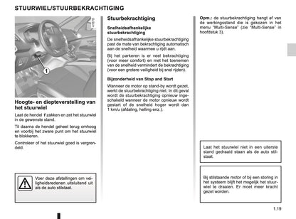 2019-2020 Renault Scenic/Grand Scenic Owner's Manual | Dutch