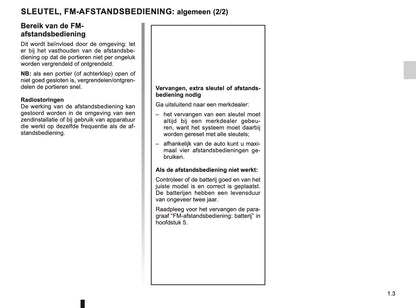 2019-2020 Renault Scenic/Grand Scenic Owner's Manual | Dutch