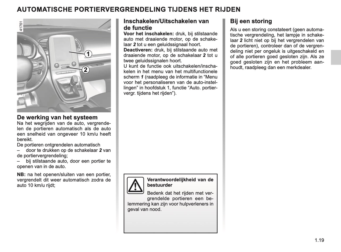 2022-2023 Renault Scenic Owner's Manual | Dutch