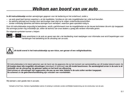 2022-2023 Renault Scenic Owner's Manual | Dutch