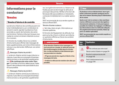 2026 Seat Arona Owner's Manual | French