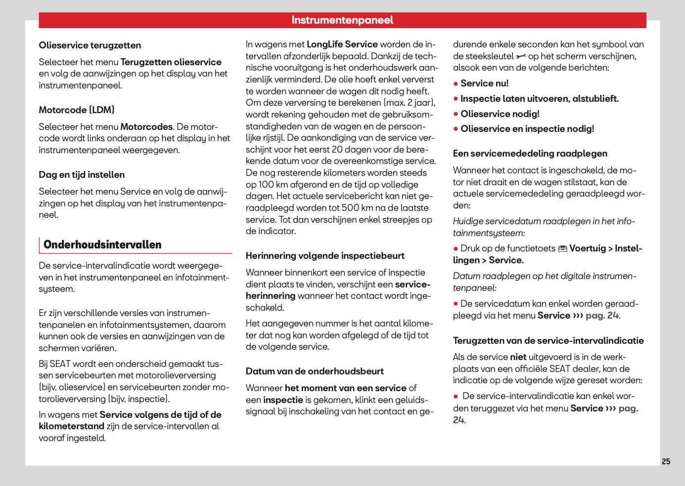 2026 Seat Arona Owner's Manual | Dutch