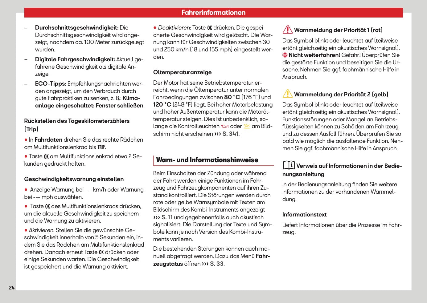 2026 Seat Ateca Owner's Manual | German