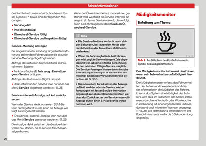 2026 Seat Ateca Owner's Manual | German