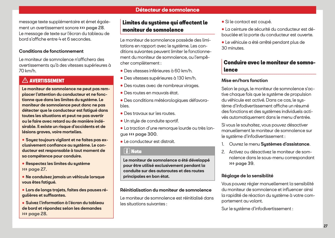 2026 Seat Ateca Owner's Manual | French