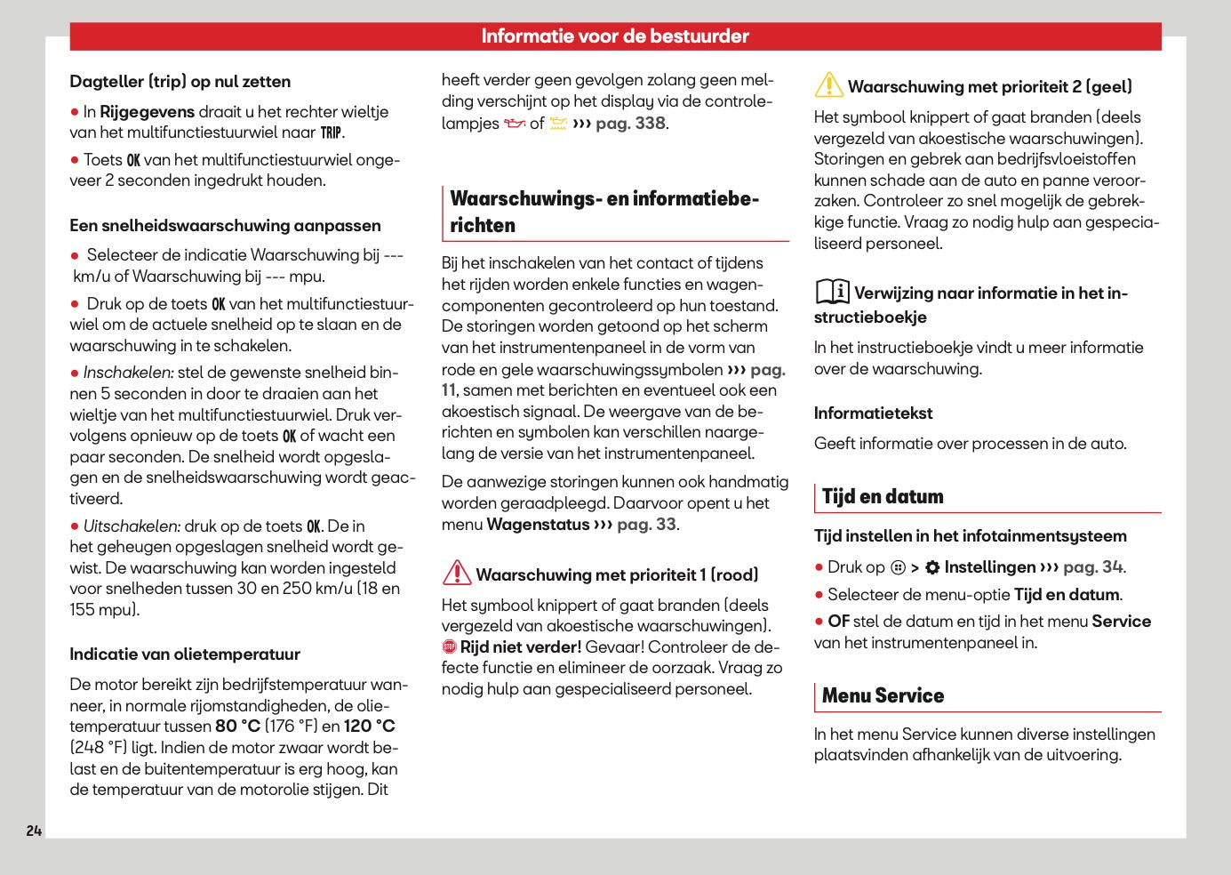 2026 Seat Ateca Owner's Manual | Dutch