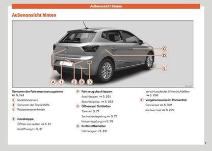 2024 Seat Ibiza Owner's Manual | German