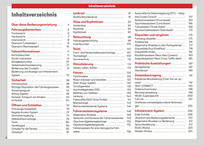 2026 Seat Ibiza Owner's Manual | German