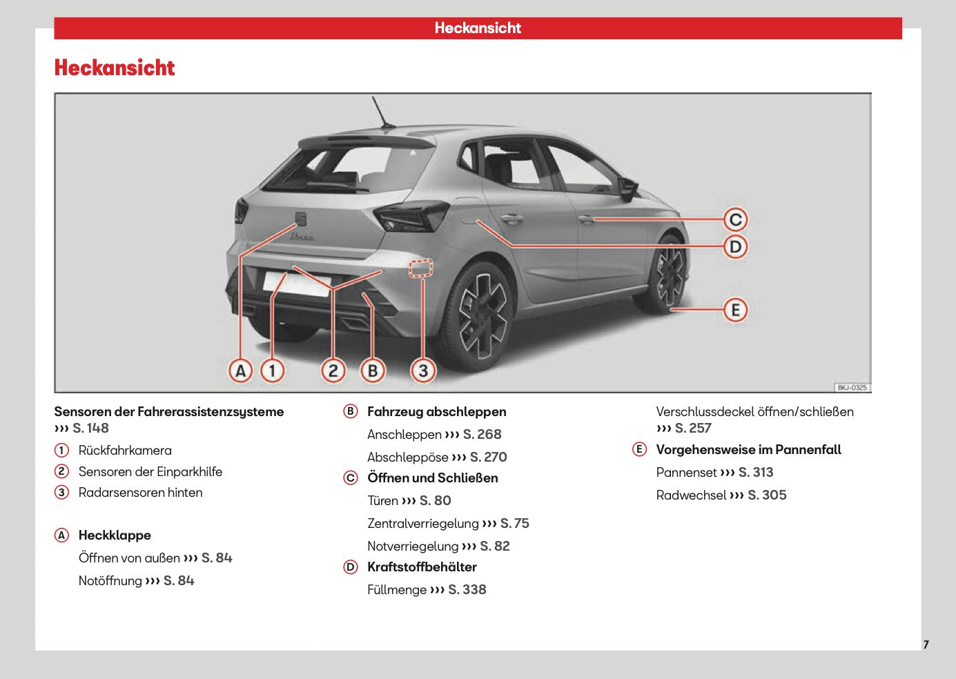 2026 Seat Ibiza Owner's Manual | German