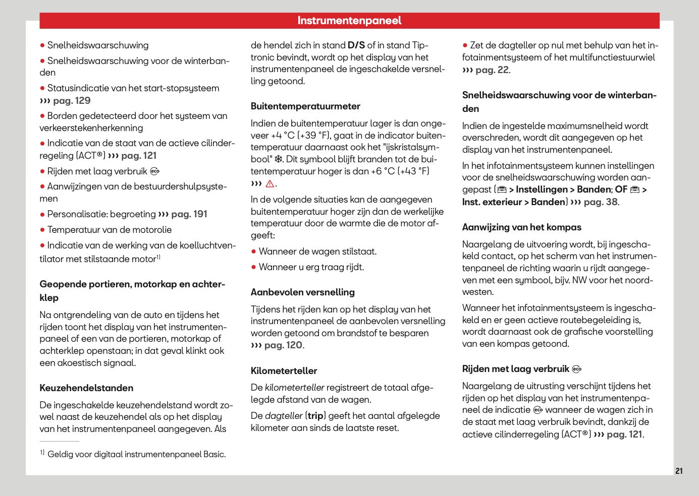 2026 Seat Ibiza Owner's Manual | Dutch