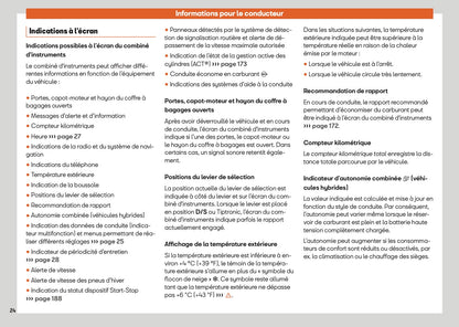 2025 Seat Leon/Leon Sportstourer Owner's Manual | French