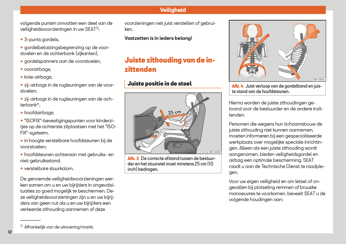 2020 Seat Leon/Leon Sportstourer Owner's Manual | Dutch