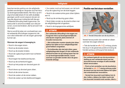 2020 Seat Leon/Leon Sportstourer Owner's Manual | Dutch