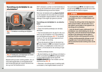 2020 Seat Leon/Leon Sportstourer Owner's Manual | Dutch