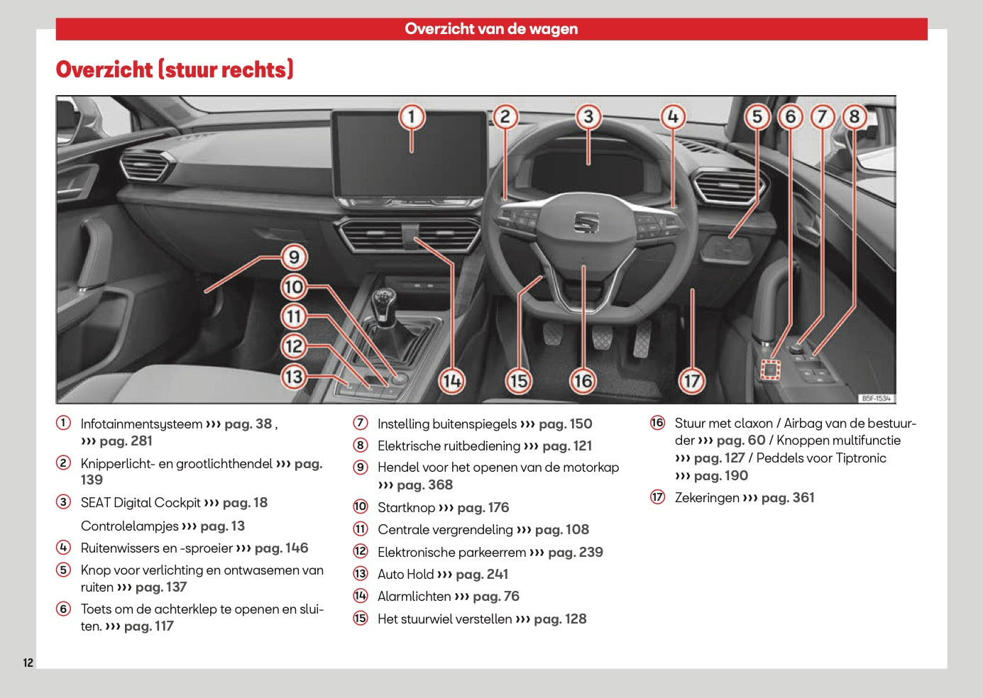 2026 Seat Leon/Leon Sportstourer Owner's Manual | Dutch