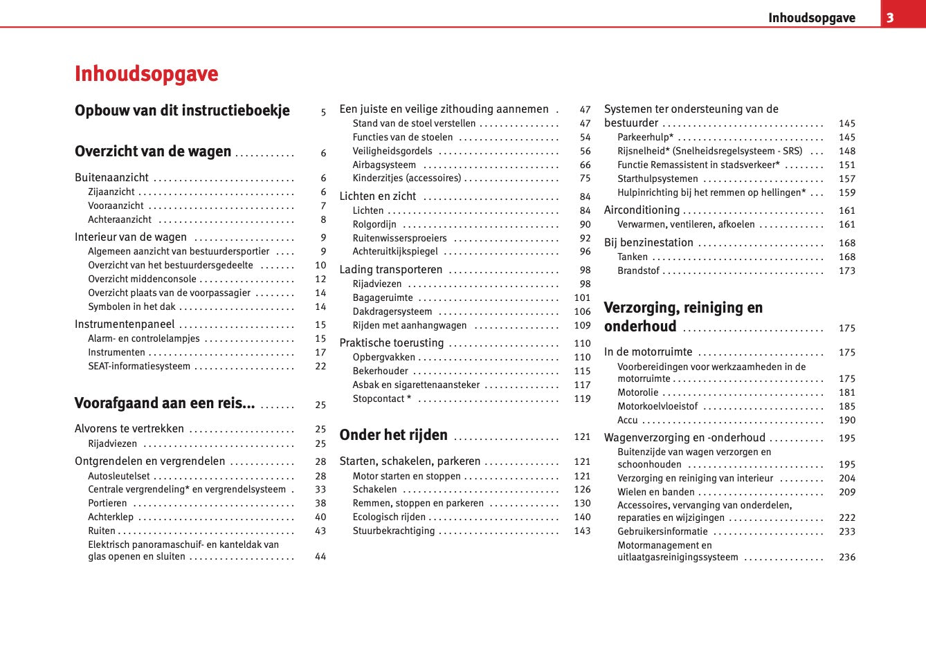 2012 Seat Mii Owner's Manual | Dutch