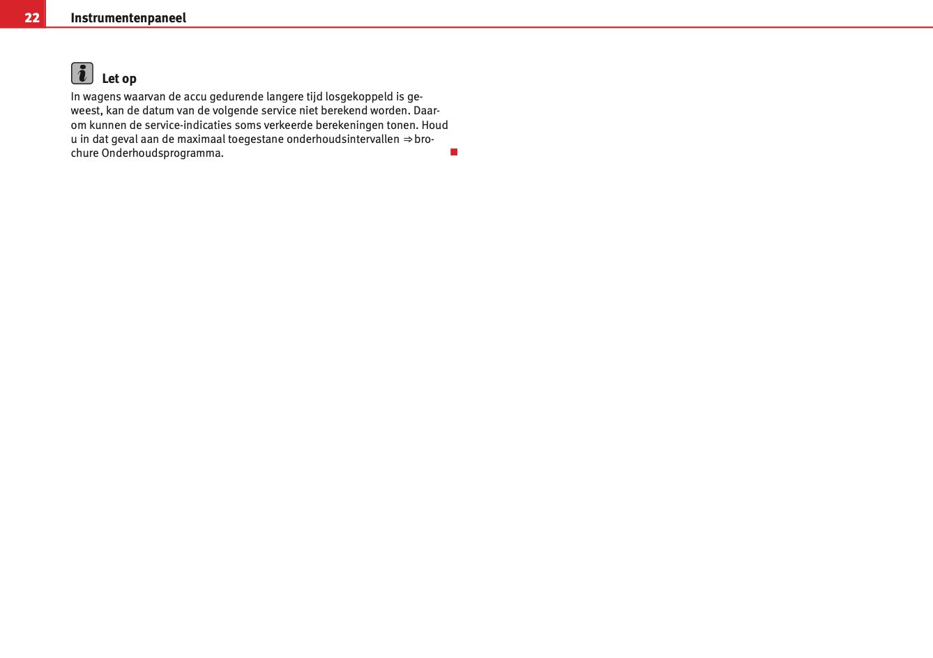 2012-2013 Seat Mii Owner's Manual | Dutch