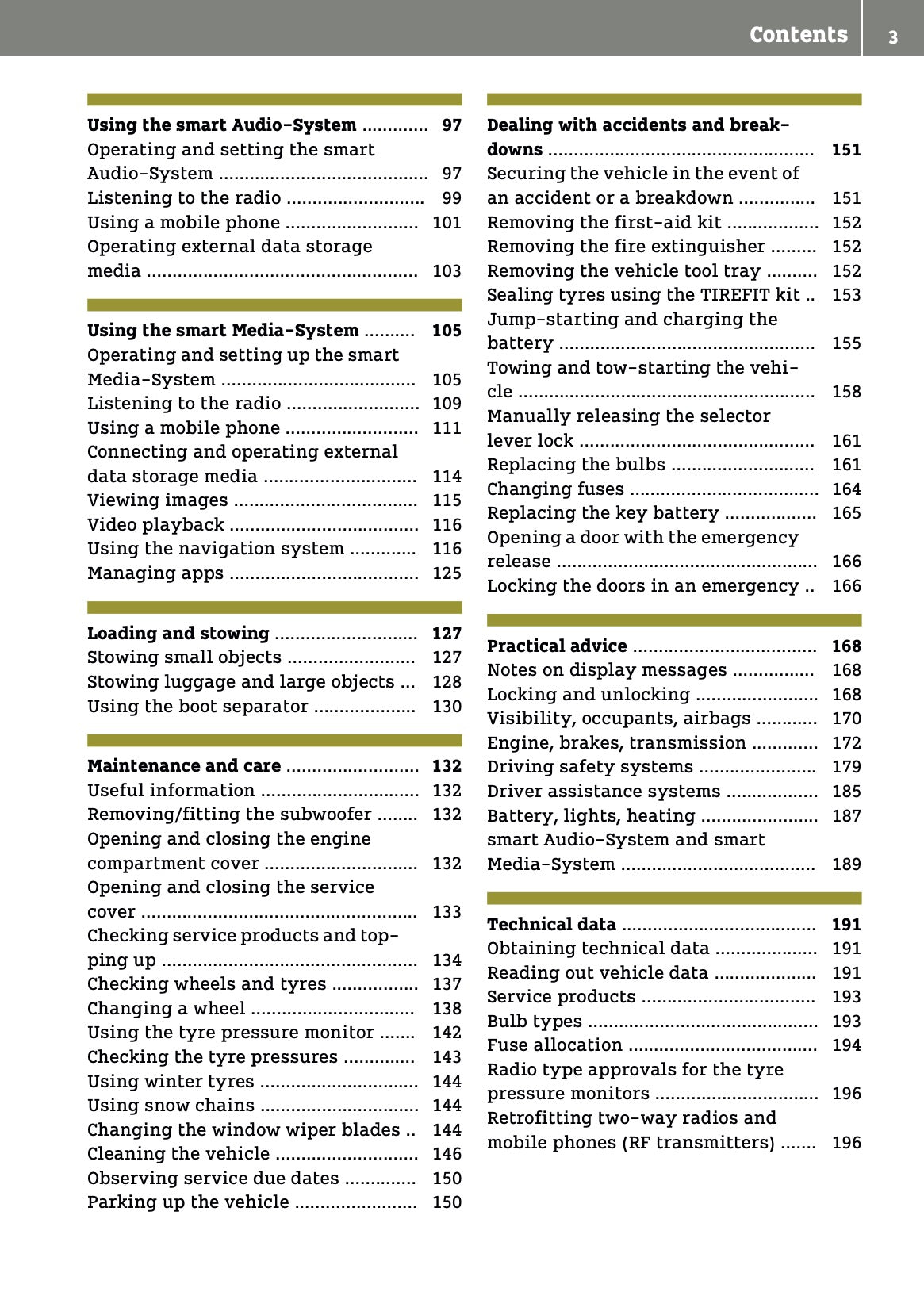 2016-2017 Smart ForTwo Owner's Manual | English
