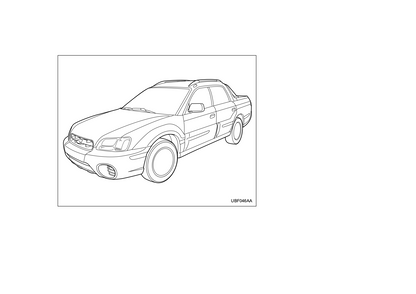 2005 Subaru Baja Owner's Manual | English