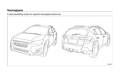 2019 Subaru XV Owner's Manual | Dutch