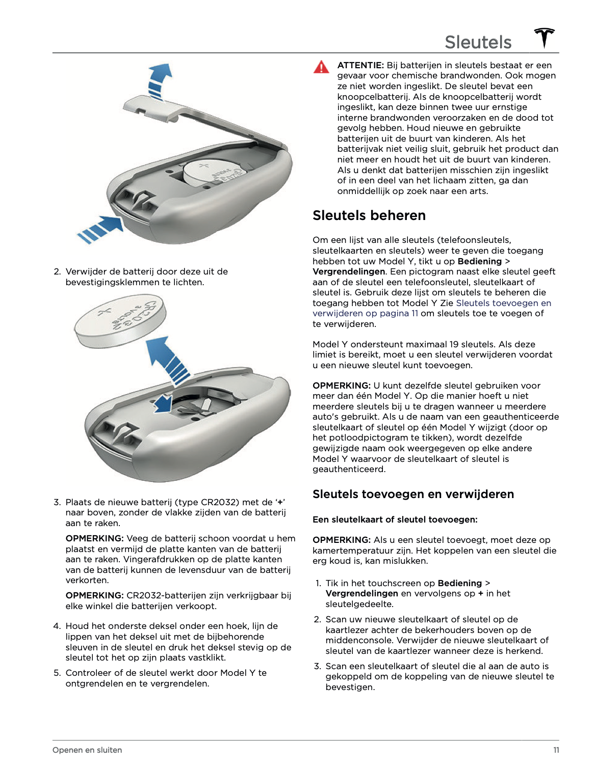 2022 Tesla Model Y Owner's Manual | Dutch