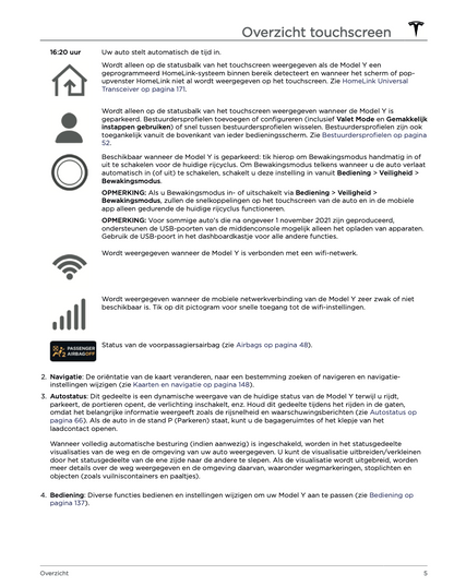 2022 Tesla Model Y Owner's Manual | Dutch