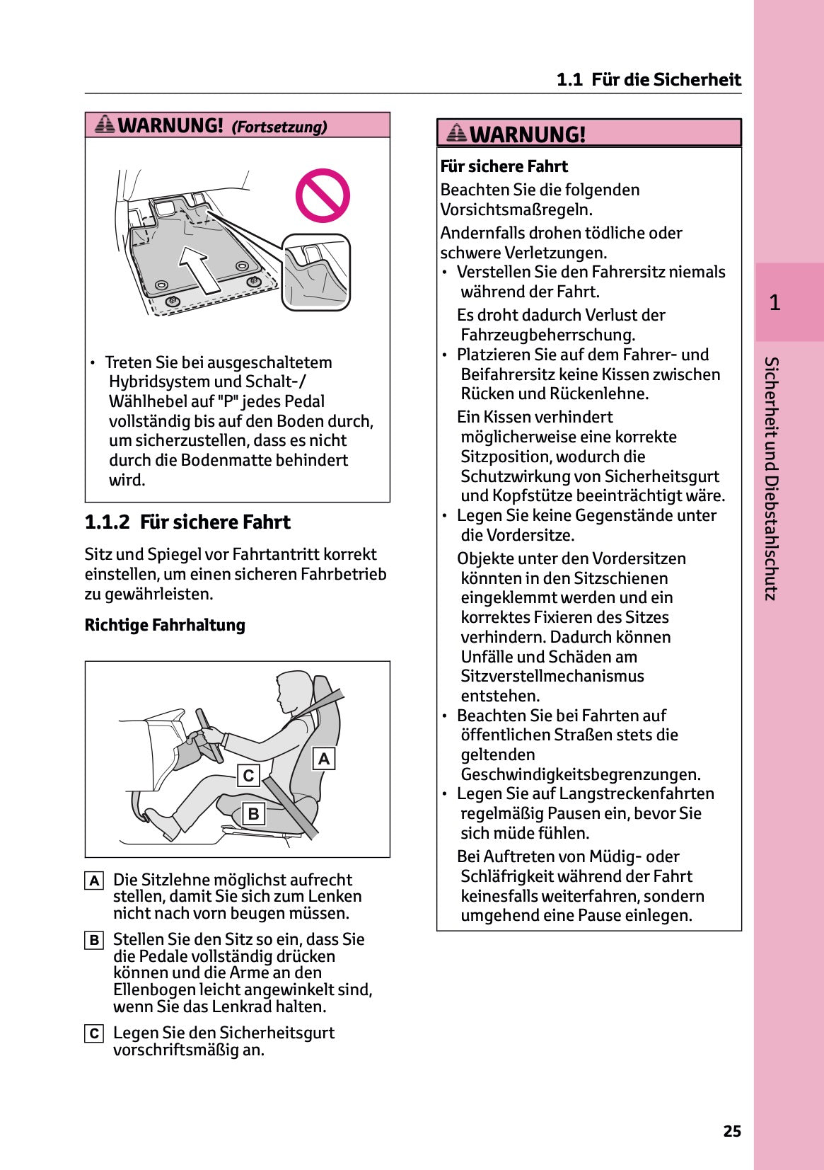 2025-2026 Toyota Aygo X Owner's Manual | German