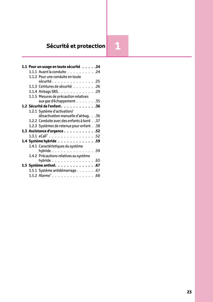 2025-2026 Toyota Aygo X Manuel du propriétaire | Français