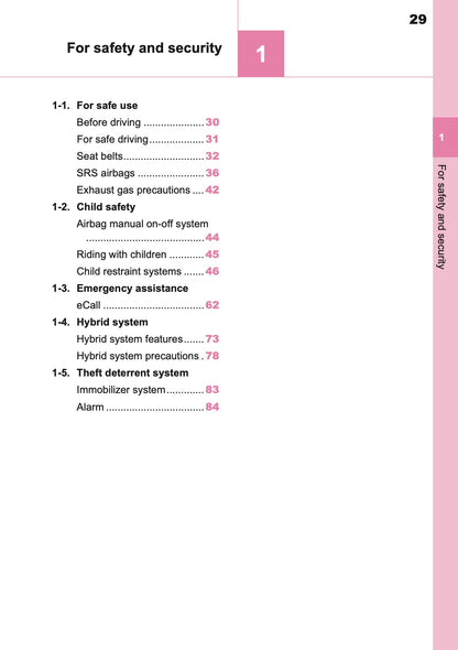2025-2026 Toyota Aygo X Owner's Manual | English