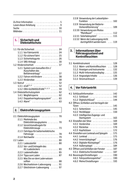 2025 Toyota bZ4X Owner's Manual | German