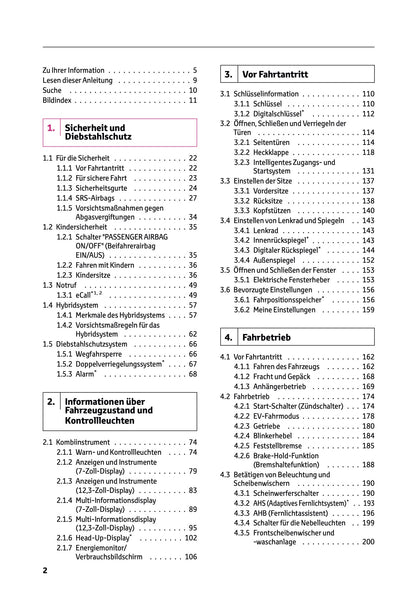 2026 Toyota C-HR Hybrid Owner's Manual | German