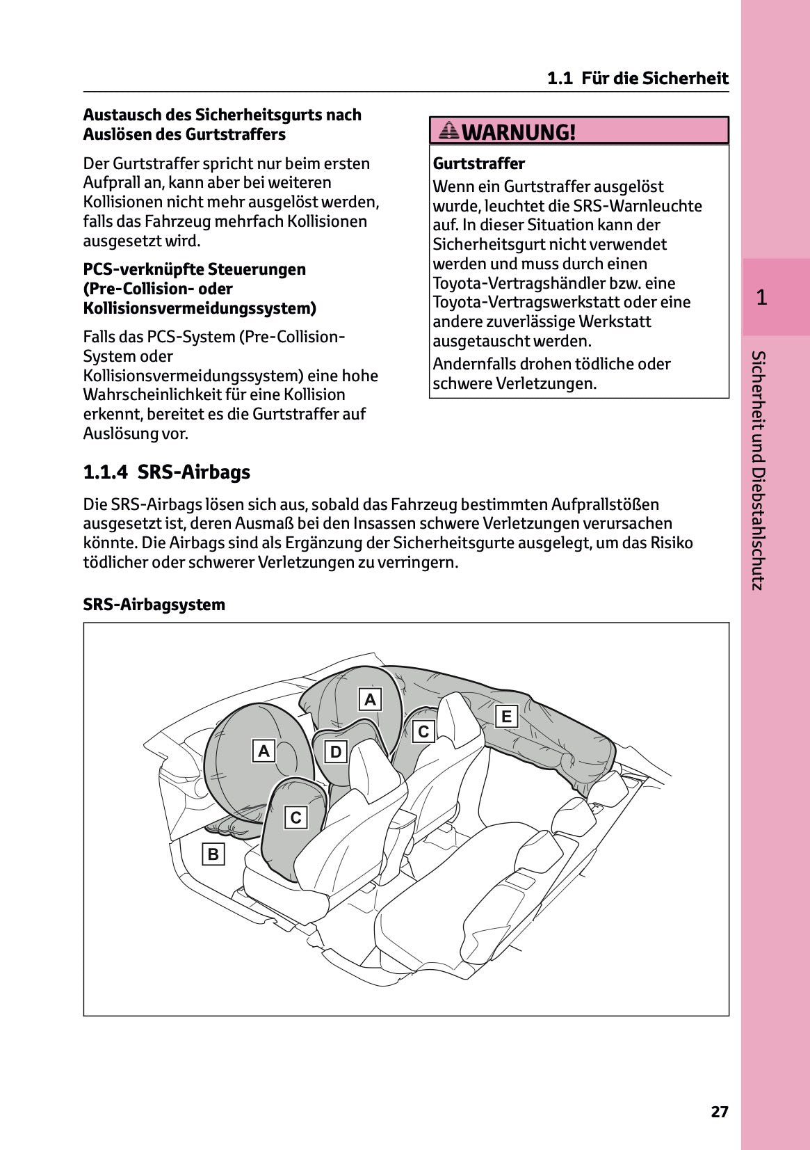 2026 Toyota C-HR Hybrid Owner's Manual | German