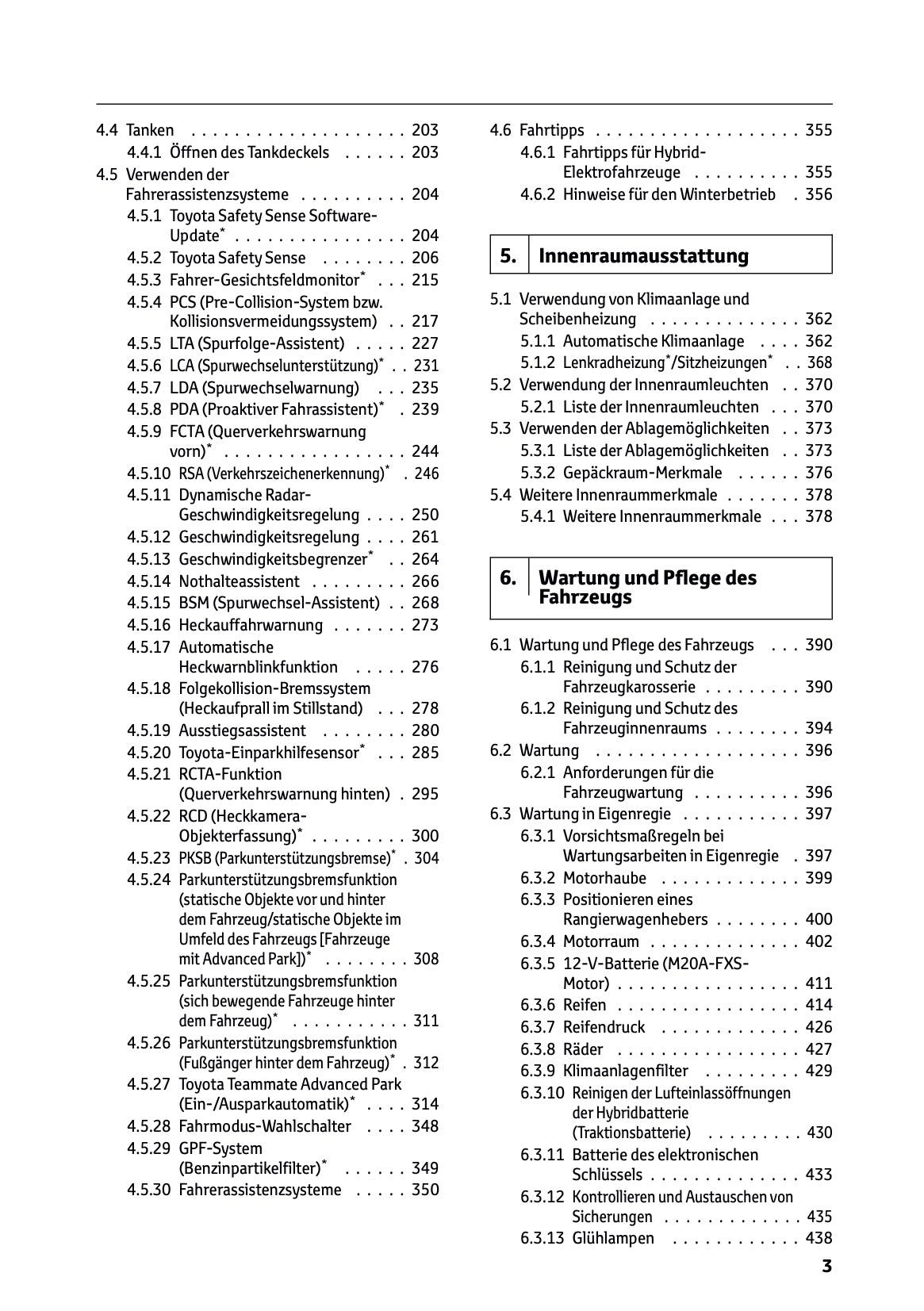2026 Toyota C-HR Hybrid Owner's Manual | German